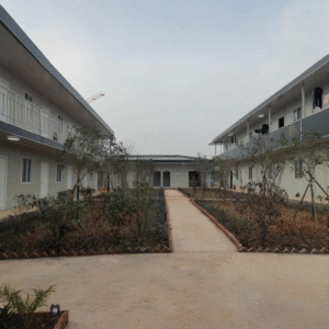 Upgraded Steel Prefab Container House - Custom Detachable Modular Design for Office/Dormitory/Residence