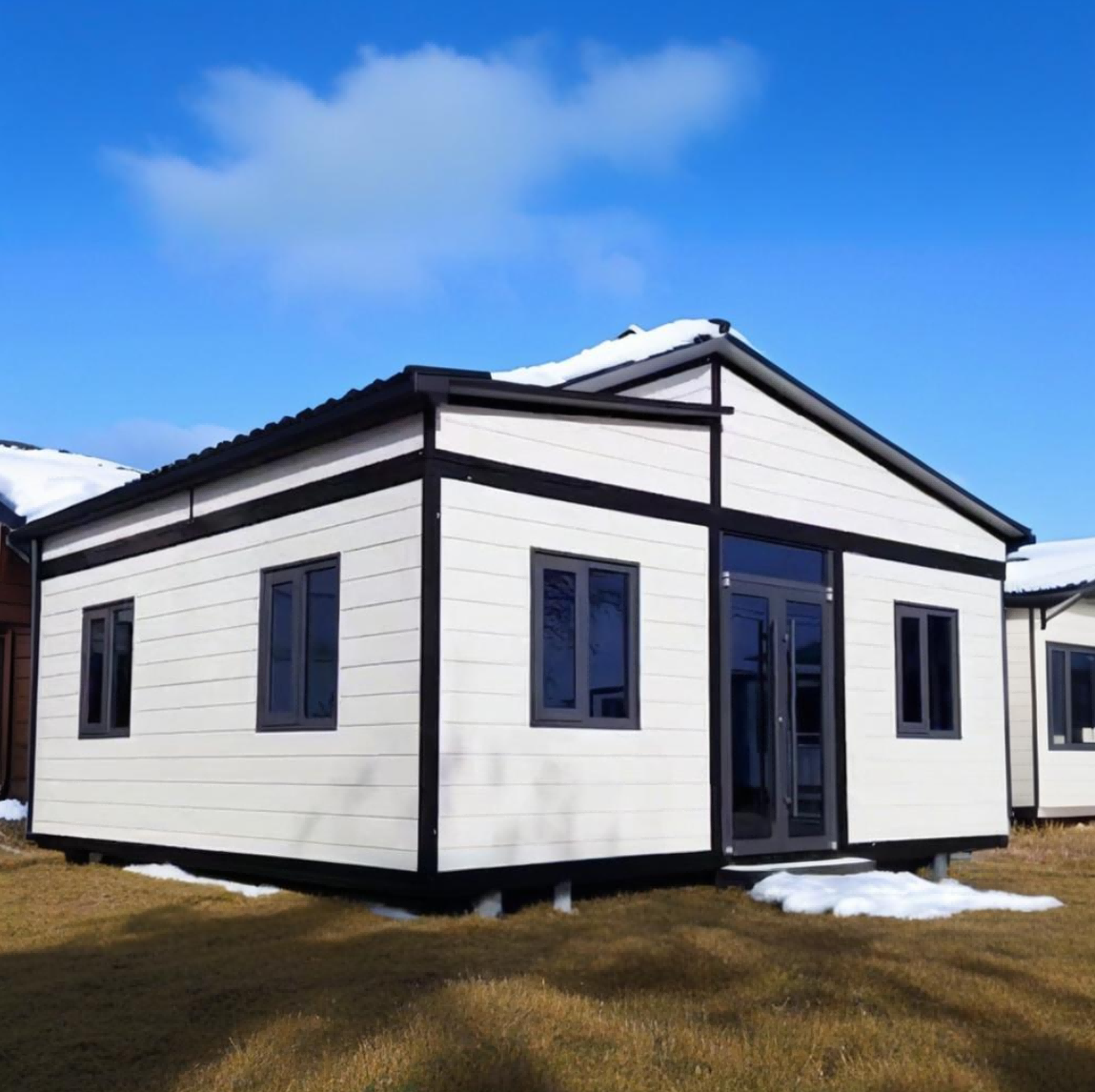 New Prefabricated 20ft Extended Container House Luxury Prefabricated For Emergency