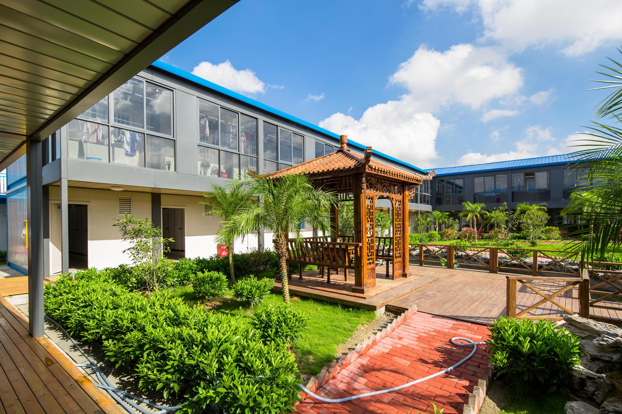 Double-Layer 20ft Container House -15 sqm Prefab Modular Structure for Hotel & Office, Quick Lock System - Image 2