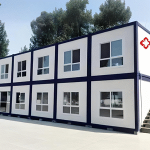 Assemble container of houses structure prefabricated modular container house for hospital