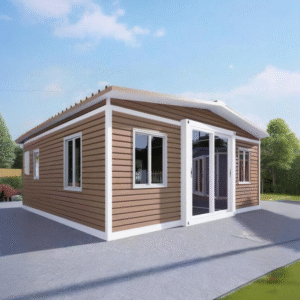 Movable Expandable 30FT 56 sqm Cntainer House For Resort