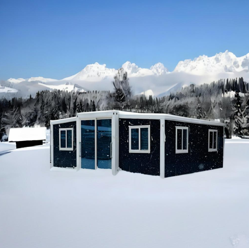 Custom 30ft modular foldable portable 56sqm tiny container house For Beach House - Image 2