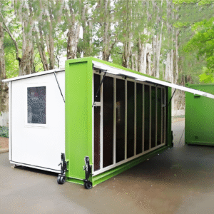 OEM Prefabricated 28sqm tiny house push out container houses For Hotel Resort