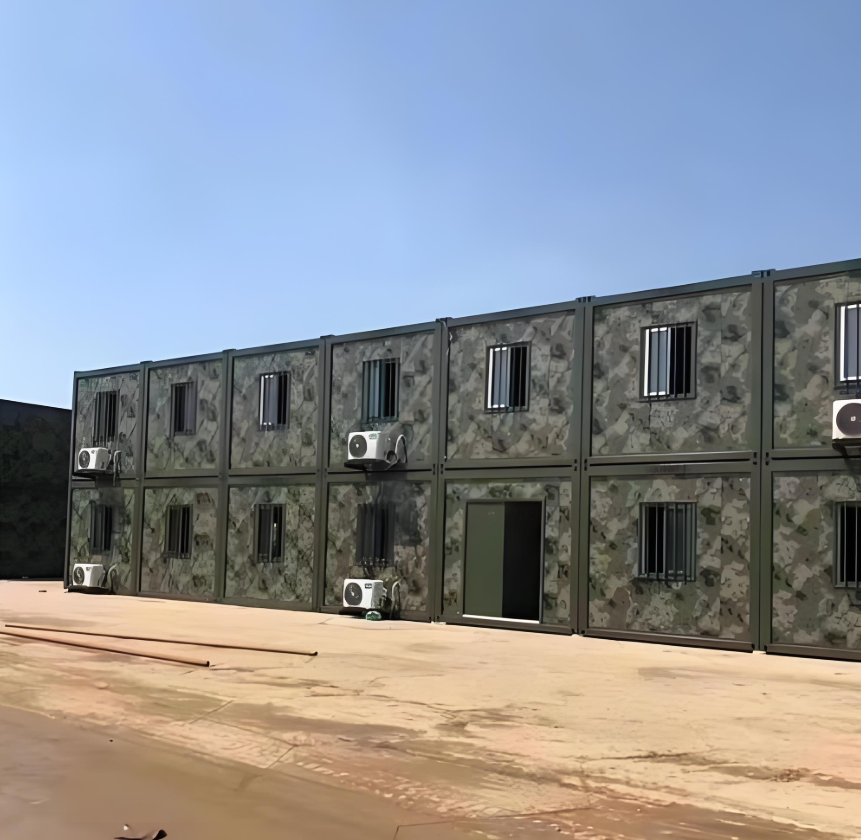Custom Quick Assemble Fodable Movable Container House For Army and Military - Image 2