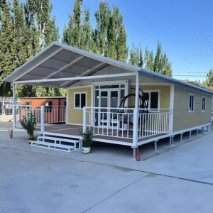 Ready to Live 20ft  37sqm Prefab Modular Tiny Foldable Container House For Charity