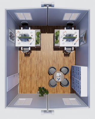 OEM Modular 20ft 40ft american container house For Shops - Image 3