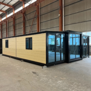 Nice Design 56 sqm Modular Container House with light steel frame For Office