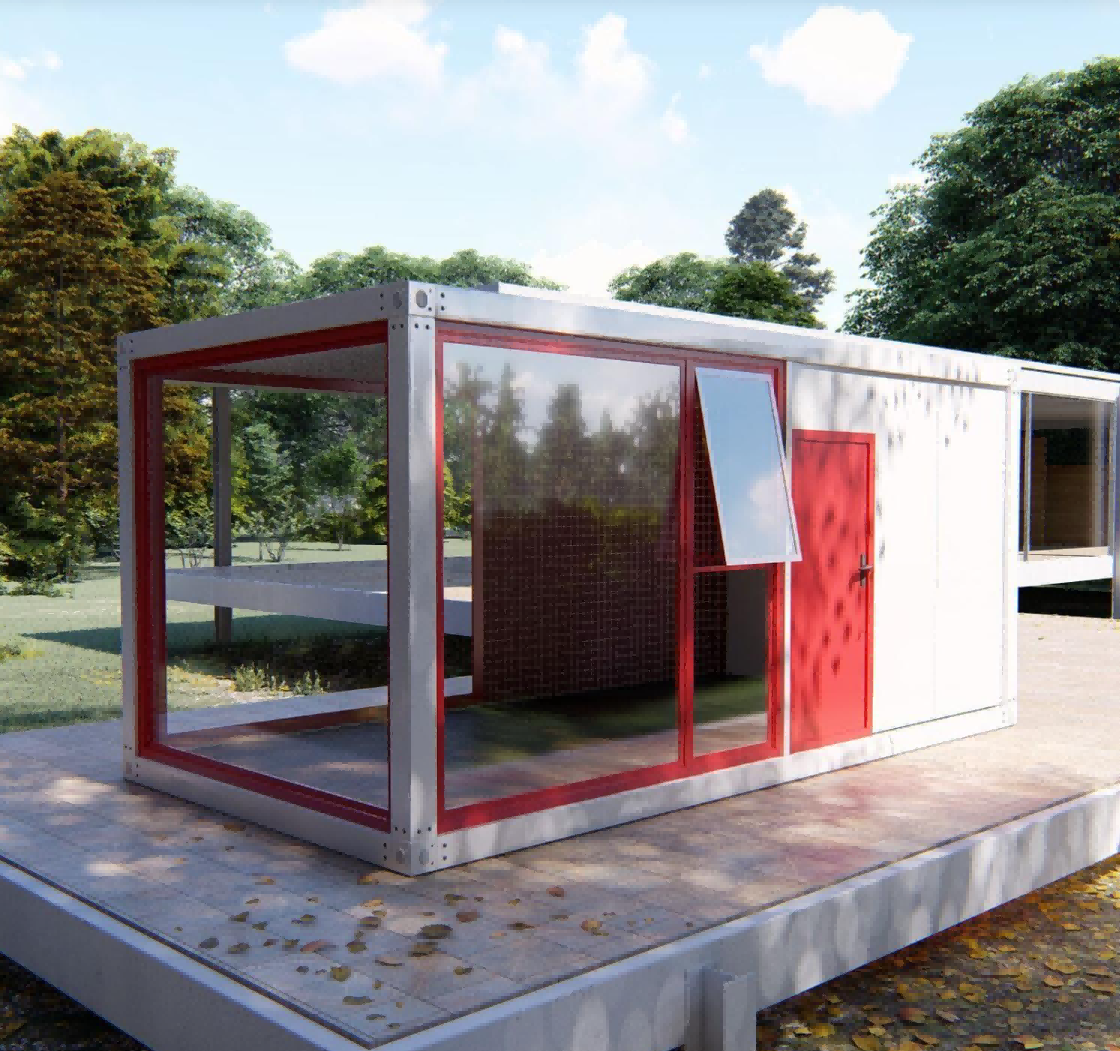 Flexiable Design Prefab Container House Hause for Resort - Image 2
