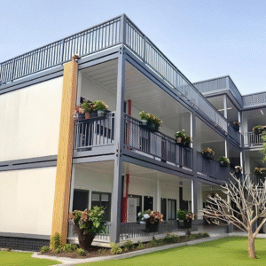 Portable 15 sqm Foldable Container House Prefab House For Classroom