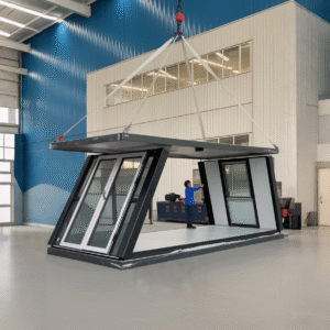 Assembling Foldable Container House Panel Prefab Modular Tiny Home for Rescue