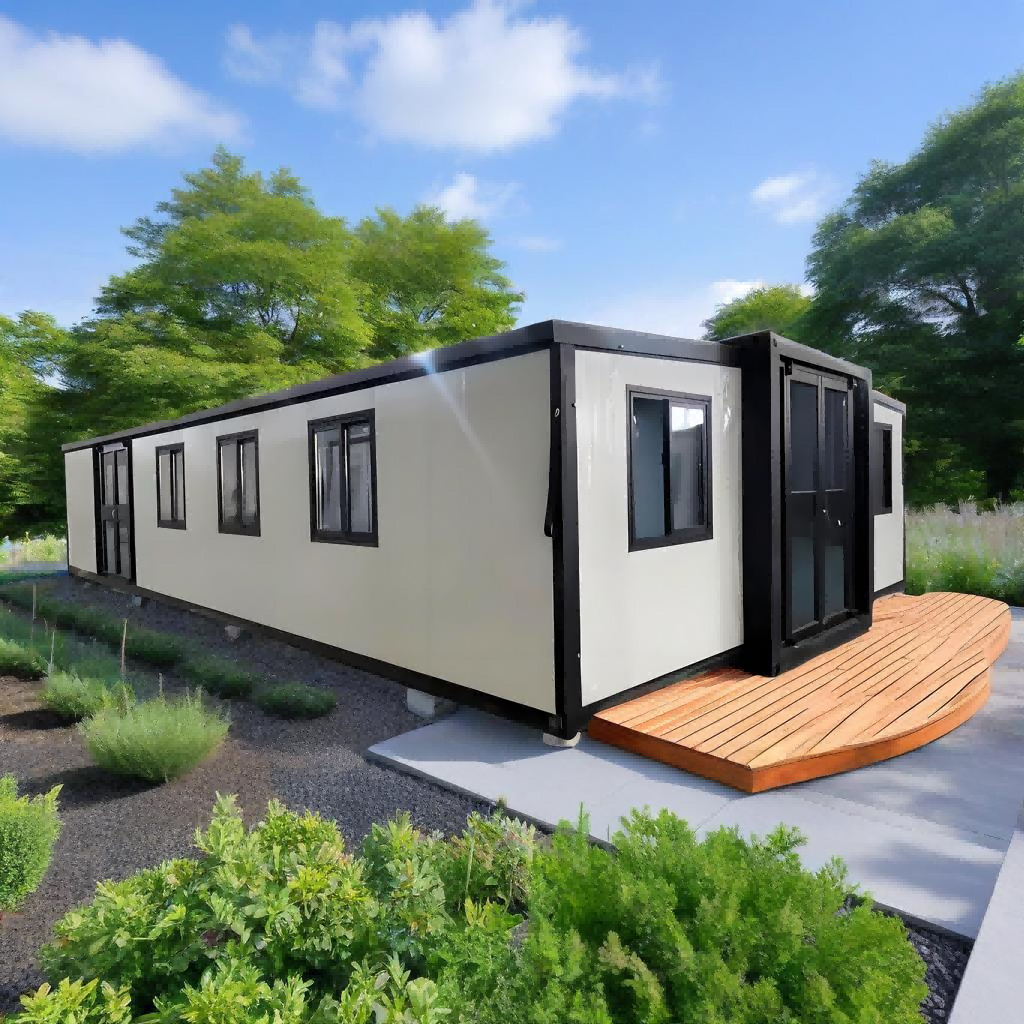 Hot sale 73sqm Affordable Stable 40ft Expandable Camping Containers House For Office