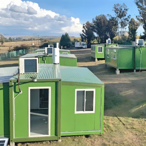 Tiny 30FT Modular Container Expandable Prefabricated House For Hotel