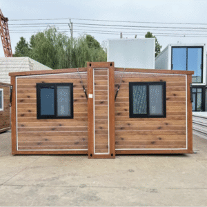 OEM Prefab 28sqm folding-container-house For Camping