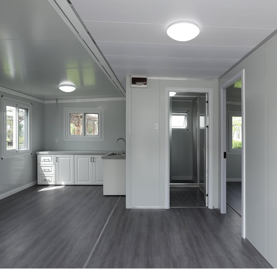 Hot sale Quick Assemble 37sqm Movable Sturdy House For Dormitory - Image 3