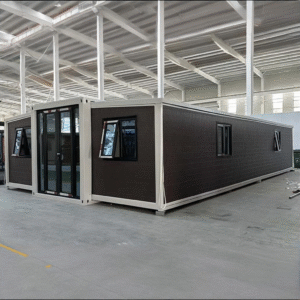 Wholesale White Grey Black Color Nice Design 40ft prefab house modular luxury73sqm container restaurant For Farmer House