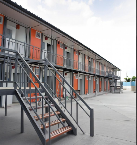 2-Storey Foldable Prefab Tiny House - Portable Luxury Modular Home with Bedroom, Low Cost Prefabricated Villa Cabin