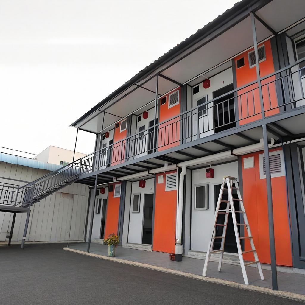 Customizable 15sqm Prefab Container Unit - Modular Office/Hotel House, Windproof Upgraded Design